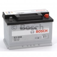 Аккумулятор BOSCH Silver 70 А/ч обратная R+ 278x175x190 EN640 А