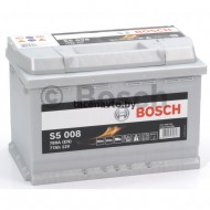 Аккумулятор BOSCH Silver Plus 77 А/ч обратная R+ 278x175x190 EN780 А