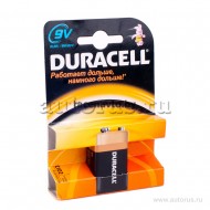 Батарейка алкалиновая Duracell 6LF22 MN1604 BL-1 Крона 9 В упаковка 1 шт. 6LF22 MN1604 BL-1