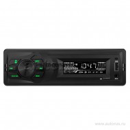Автомагнитола SWAT MEX-1032UBG, 1 din 4х15 Вт, MP3, USB, micro SD, зеленая подсветка