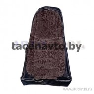 Авточехлы для ВАЗ 2107 Марафон велюр/кожзам сумка 6пр серый